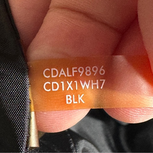 Calvin Klein dress, size 10, asymmetrical ruffle, lined, fitted, date night, LBD - Picture 6 of 14